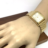 Tory Burch Eleanor White Dial Gold Steel Strap Watch for Women - TBW1060