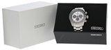 Seiko SSC911 Prospex Speedtimer Solar Chronograph Quartz Men's Watch – Silver Dial & Silver Steel Strap