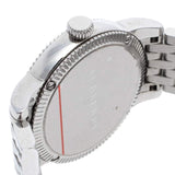 Burberry Utilitarian White Dial Silver Steel Strap Watch for Women - BU7856