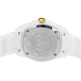 Versace DV One Mini White Dial White Ceramic Dial Watch for Women - VE9F00224