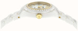 Versace DV One Mini White Dial White Ceramic Dial Watch for Women - VE9F00224