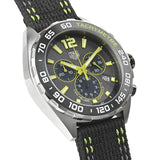 Tag Heuer Formula 1 Chronograph Grey Dial Black Nylon Strap Watch for Men - CAZ101AG.FC8304