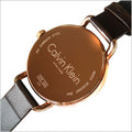 Calvin Klein Even Grey Dial Brown Leather Strap Watch for Women - K7B236G3
