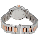 Marc Jacobs Roxy White Dial Two Tone Steel Strap Watch for Women - MJ3553