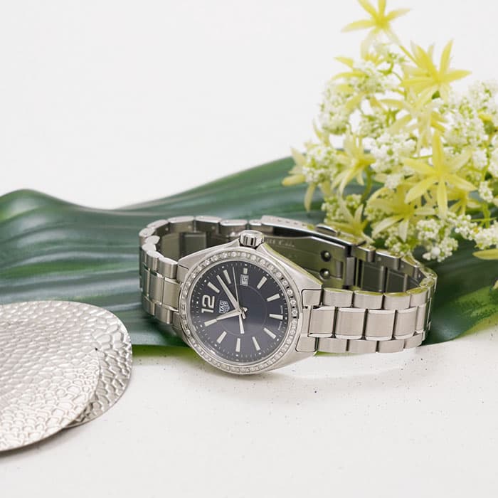 Tag Heuer Formula 1 Diamonds Women's Watch WBJ1416.BA0664 – Blue Dial with Silver Steel Strap