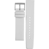 Marc Jacobs Baby Dave White Dial White Leather Strap Watch for Women - MBM1260