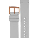 Marc Jacobs Henry Skeleton White Dial White Leather Strap Watch for Women - MBM1241