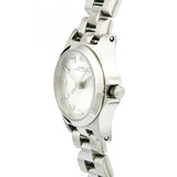 Marc Jacobs Henry Dinky Silver Dial Silver Steel Strap Watch for Women - MBM3198
