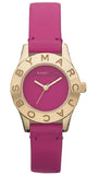 Marc Jacobs MBM1209 Blade Quartz Women’s Watch – Purple Dial & Purple Leather Strap