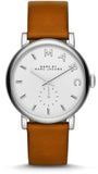 Marc Jacobs MBM1265 Baker Quartz Women’s Watch – White Dial & Brown Leather Strap