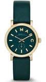 Marc Jacobs MBM1272 Baker Mini Quartz Women’s Watch – Green Dial & Green Leather Strap