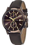 Maserati R8871618006 Epoca Chronograph Men’s Watch – Brown Dial & Brown Leather Strap