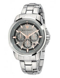 Maserati R8873621004 Successo Chronograph Men’s Watch – Silver Dial & Silver Stainless Steel Bracelet