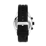 Maserati Traguardo Chronograph Green Dial Black Silicone Strap Watch For Men - R8871612043