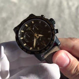 Tissot T125.617.37.051.01 Supersport Chrono Men’s Watch – Black Dial & Beige Nylon Strap