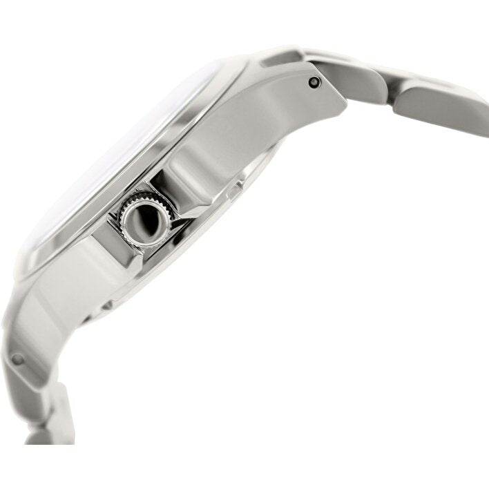 Marc Jacobs Henry Skeleton Silver Dial Silver Steel Strap Watch for Women - MBM3262