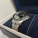 Maserati R8853140005 SFIDA Chronograph Men's Watch – Black Dial & Silver Steel Strap