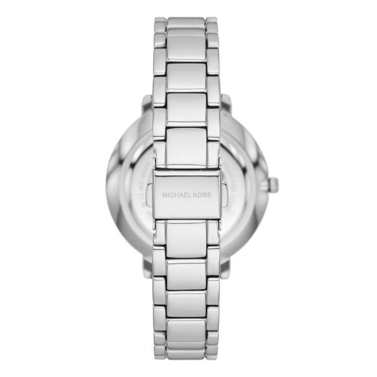 Michael Kors Pyper Grey Dial Silver Steel Strap Watch For Women - MK4672