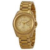 Michael Kors Blair Gold Dial Gold Steel Strap Watch for Women - MK5639