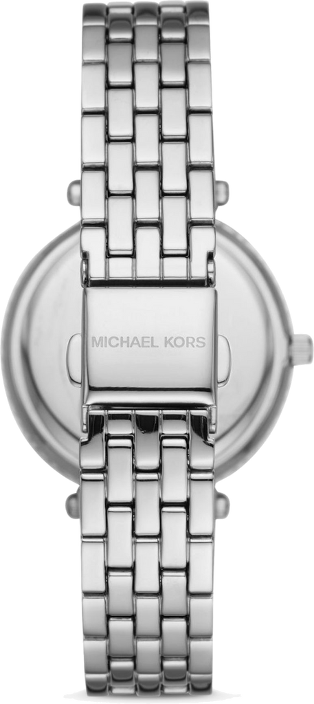 Michael Kors Darci Quartz White Dial Silver Steel Strap Watch For Women - MK4516