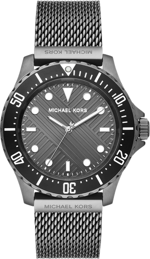 Michael Kors Everest Quartz Grey Dial Grey Mesh Bracelet Watch For Men - MK9093