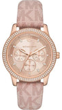 Michael Kors MK2955 Tibby Multifunction Women's Watch – Rose Gold Dial & Pink Leather Strap