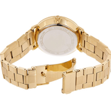 Michael Kors Jaryn Analog Quartz Gold Dial Gold Steel Strap Watch For Women - MK3500
