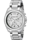 Michael Kors Blair Silver Dial Silver Steel Strap Watch for Women - MK5165