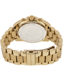 Michael Kors Bradshaw Gold Dial Two Tone Steel Strap Watch for Women - MK6359