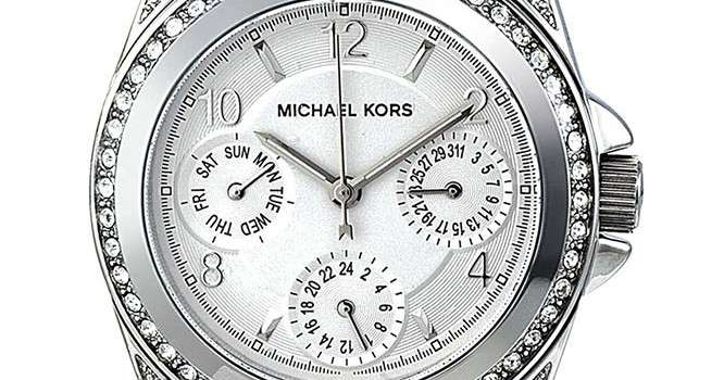 Michael Kors Blair Silver Dial SIlver Steel Strap Watch for Women - MK5612