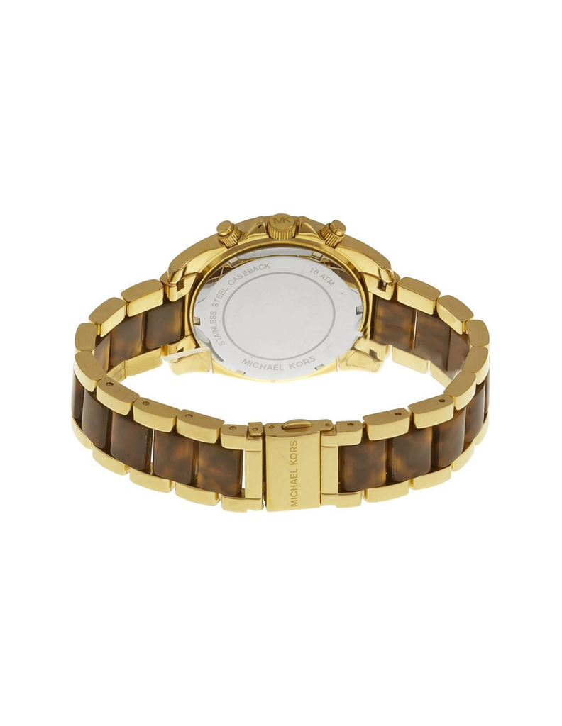 Michael Kors Blair Gold Dial Two Tone Steel Strap Watch for Women - MK6094