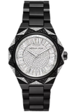 Michael Kors MK4692 Raquel Three-Hand Women's Watch – Silver Dial & Black Steel Strap