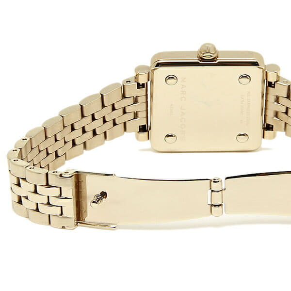 Marc Jacobs Vic Silver Dial Gold Steel Strap Watch for Women - MJ3462