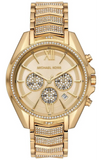 Michael Kors MK6729 Whitney Chronograph Women's Watch – Gold Dial & Gold Steel Bracelet