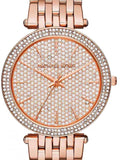 Michael Kors Darci Rose Gold Dial Rose Gold Steel Strap Watch for Women - MK3439