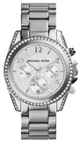 Michael Kors MK5165 Blair Chronograph Women's Watch – Silver Dial & Silver Steel Bracelet
