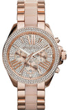 Michael Kors MK6096 Wren Crystals Women's Watch – Rose Gold Dial & Rose Gold Steel Bracelet