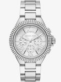 Michael Kors Camille Silver Dial Silver Steel Strap Watch for Women - MK5634