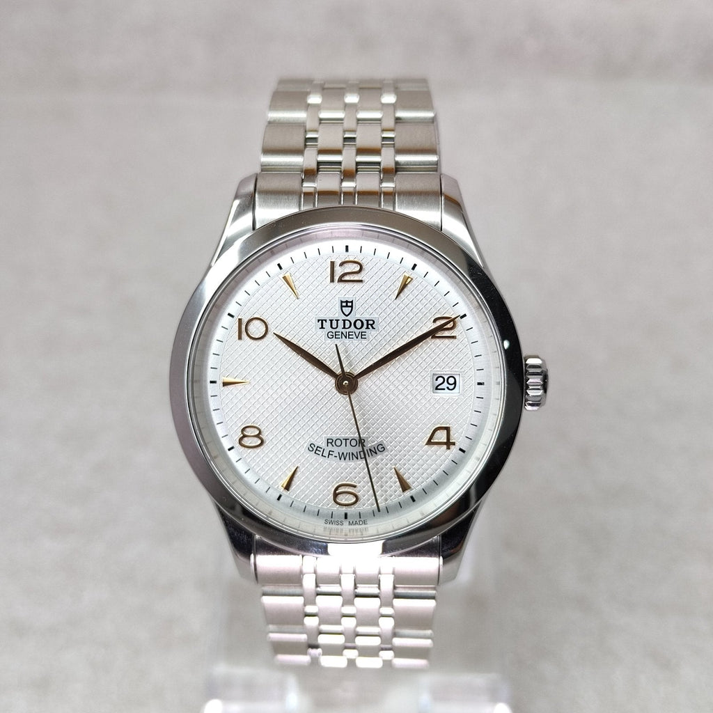 Tudor 1926 Automatic Silver Dial Silver Steel Strap Watch for Men - M91650-0001