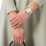 Michael Kors Blair Silver Dial Silver Steel Strap Watch for Women - MK5165