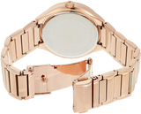 Michael Kors Bryn Rose Gold Dial Two Tone Steel Strap Watch for Women - MK6135