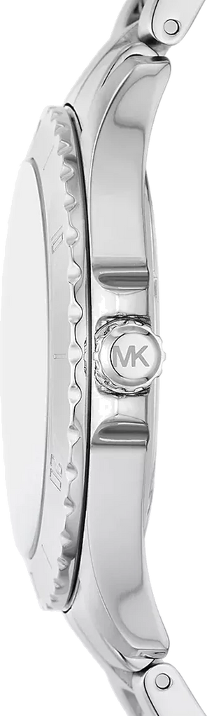 Michael Kors Everest Three-Hand Blue Dial Silver Steel Strap Watch For Men - MK9079