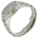 Armani Exchange Hampton Chronograph Black Dial Silver Steel Strap Watch For Men - AX2179