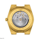 Tissot PRX Powermatic 80 Gold Dial Gold Steel Strap Watch for Men - T137.407.33.021.00
