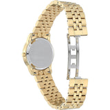 Movado Museum Classic Diamonds Mother of Pearl Dial Gold Steel Strap Watch For Women - 0606998