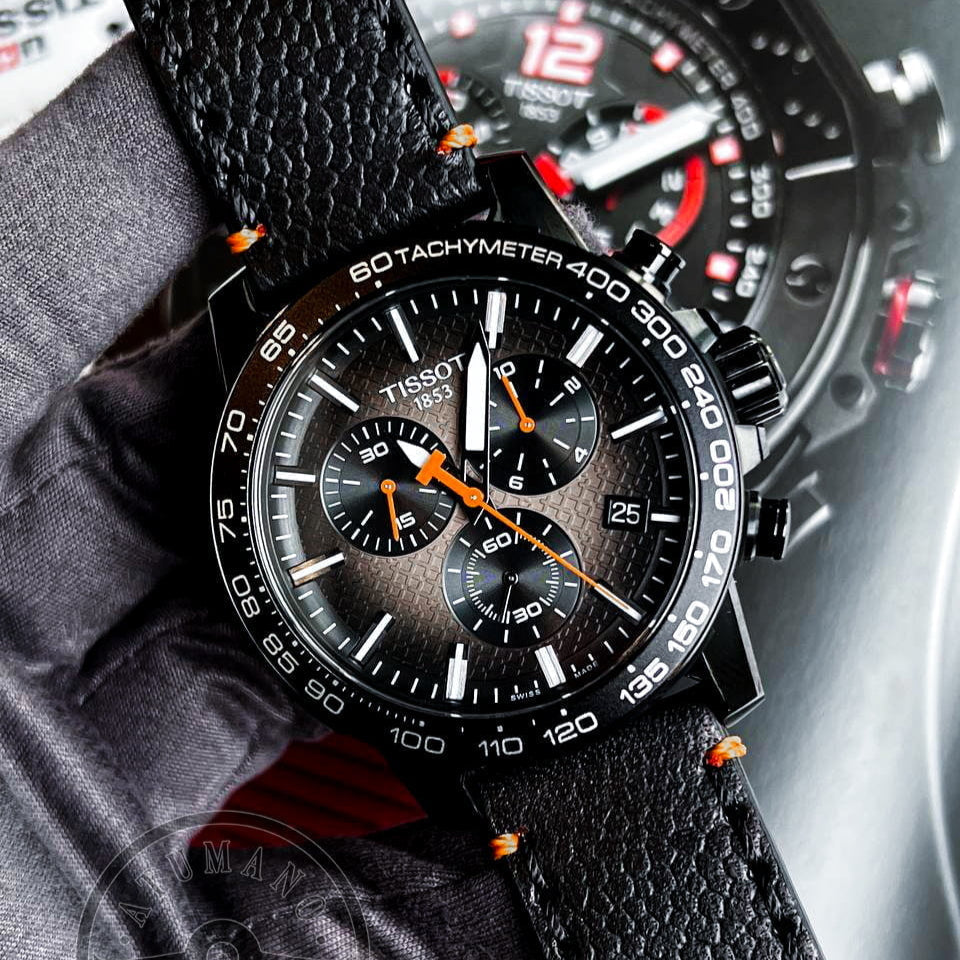 Tissot T125.617.36.081.00 Supersport Chrono Men’s Watch – Grey Dial & Black Nylon Strap