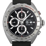 Tag Heuer Formula 1 Calibre 16 Black Dial Black Leather Strap Watch for Men - CAZ2010.FT8024