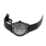 Tag Heuer Carrera Special Edition Black Dial Black Leather Strap Watch for Women - WAR1113.FC6392