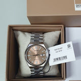 Citizen x Pantone NJ0158-89Y Men's Automatic Watch – Warm Sand Dial with Silver Steel Strap