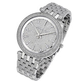 Michael Kors Darci Silver Dial Silver Steel Strap Watch for Women - MK3437